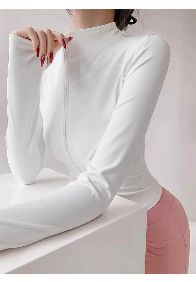 AeroDry Zip Jacket – Lightweight Activewear Jacket for Women - Willen