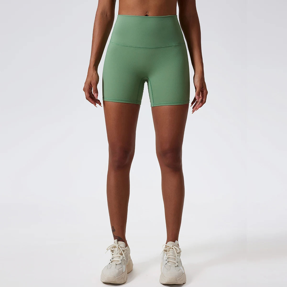 Seamless Yoga Shorts – High-Waist Stretch Design with Breathable Comfort - Willen