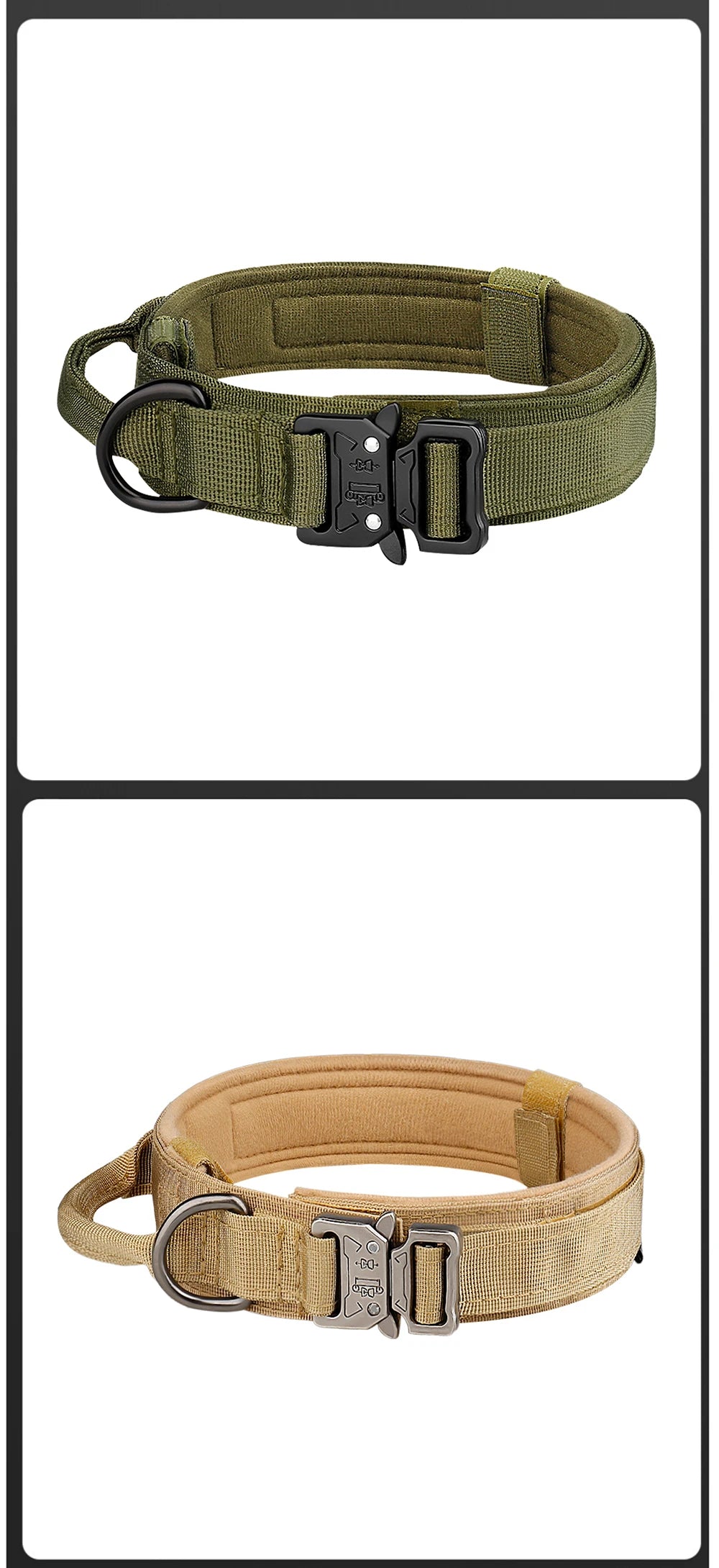 Heavy-Duty Dog Collar – Adjustable Nylon with Metal Buckle - Willen