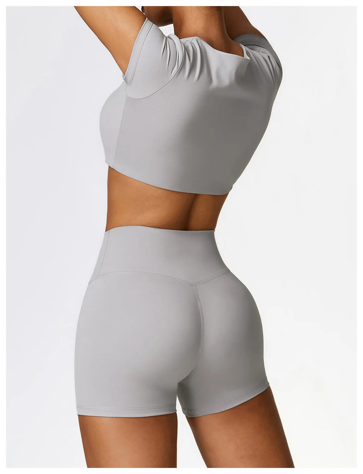 Seamless 2-Piece Yoga & Fitness Set – Nylon, Breathable - Willen