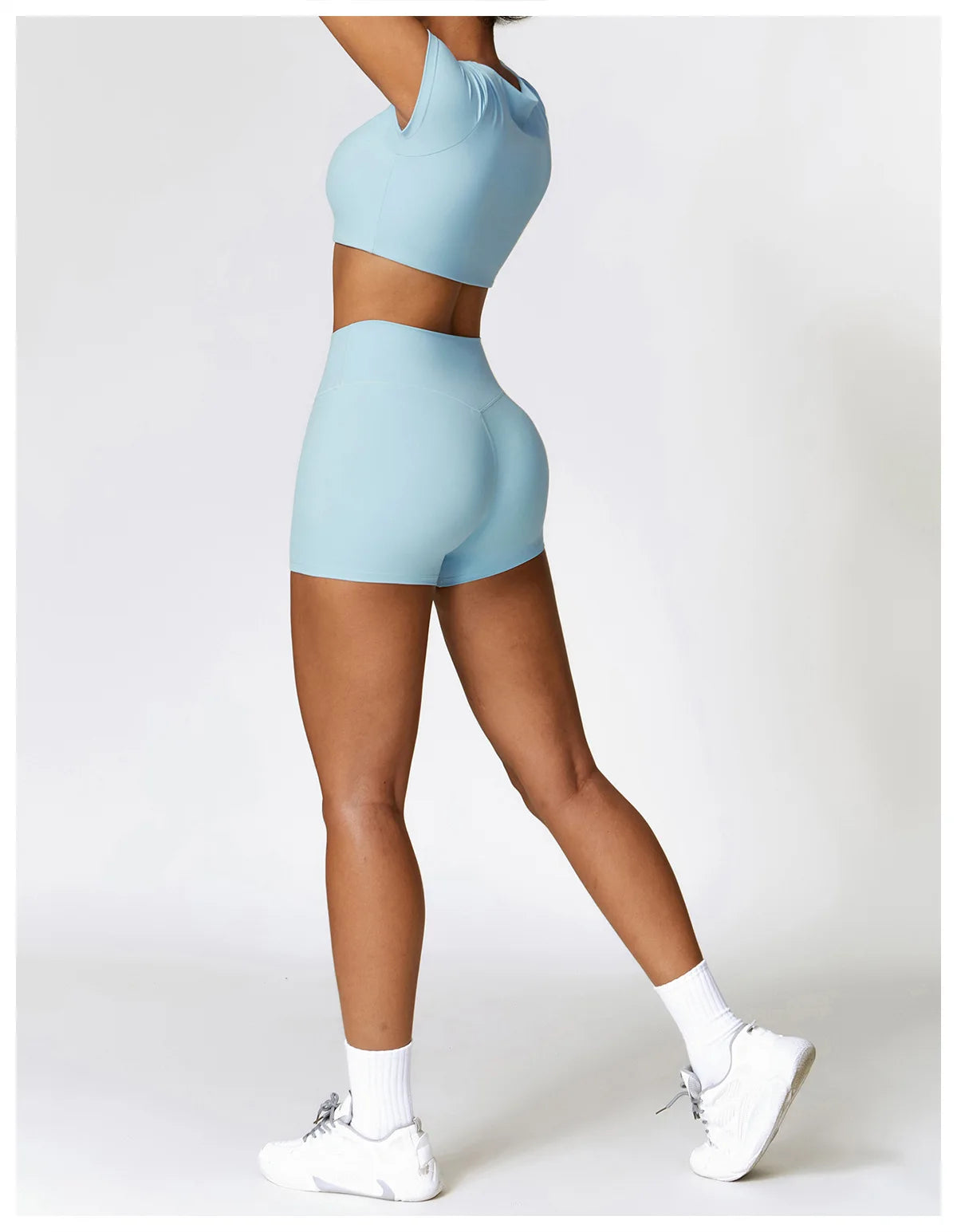 Seamless 2-Piece Yoga & Fitness Set – Nylon, Breathable - Willen