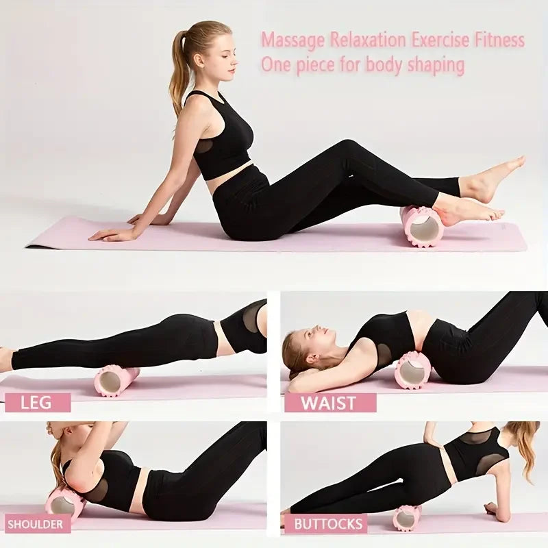Sports & Rehab Foam Roller – EVA & PVC, 26×8 cm - Willen