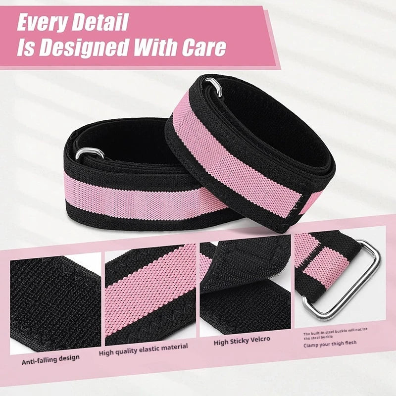 Adjustable Resistance Bands for Thighs – Lightweight Training Straps - Willen