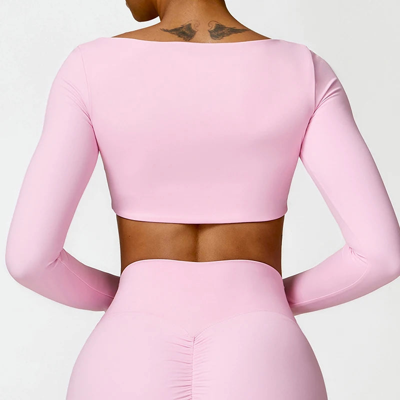 MotionSleeve – Seamless Stretch Long Sleeve Top - Willen