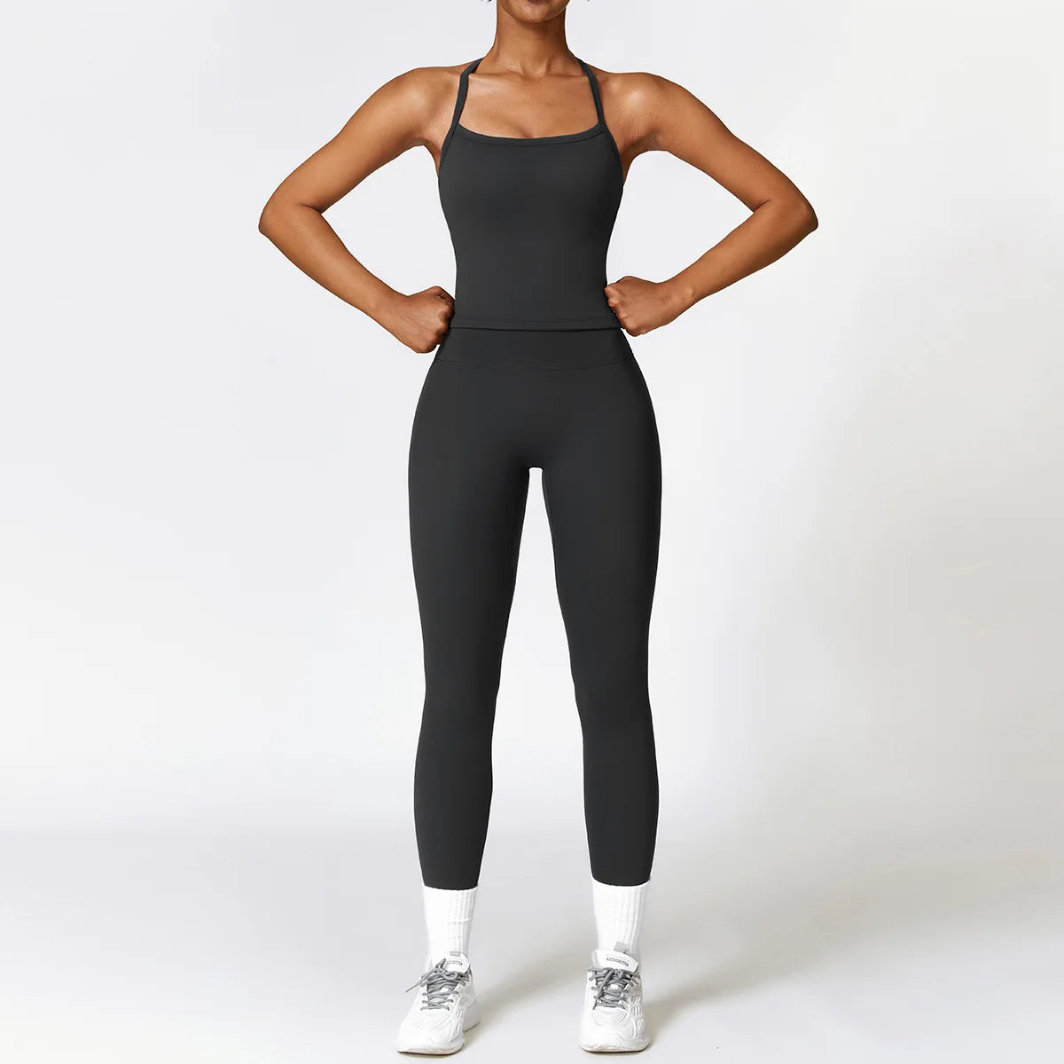 Seamless 2-Piece Yoga & Fitness Set – Nylon, Breathable - Willen