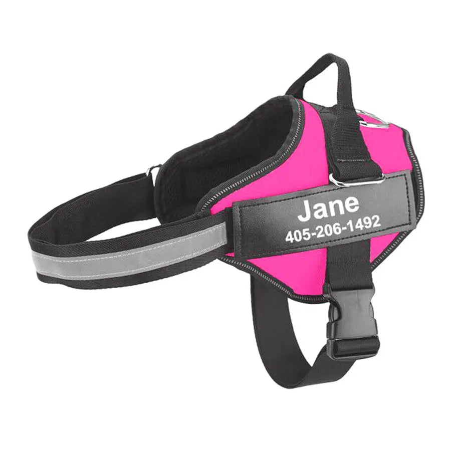 Reflective Dog Harness – Adjustable, Breathable, Padded - Willen