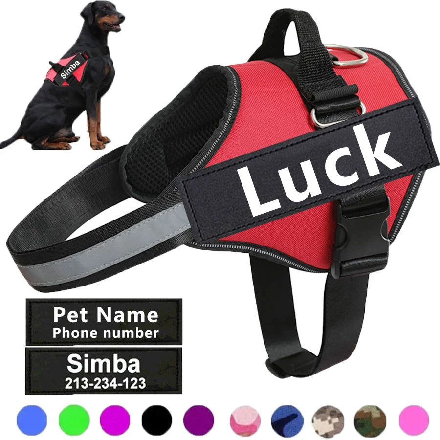 Reflective Dog Harness – Adjustable, Breathable, Padded - Willen