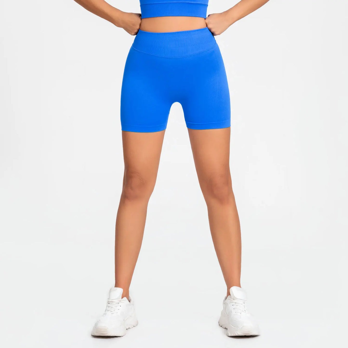 RibFlex Seamless Biker Shorts – High-Waisted Fit with Ribbed Waistband - Willen