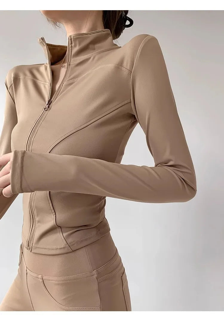 AeroDry Zip Jacket – Lightweight Activewear Jacket for Women - Willen