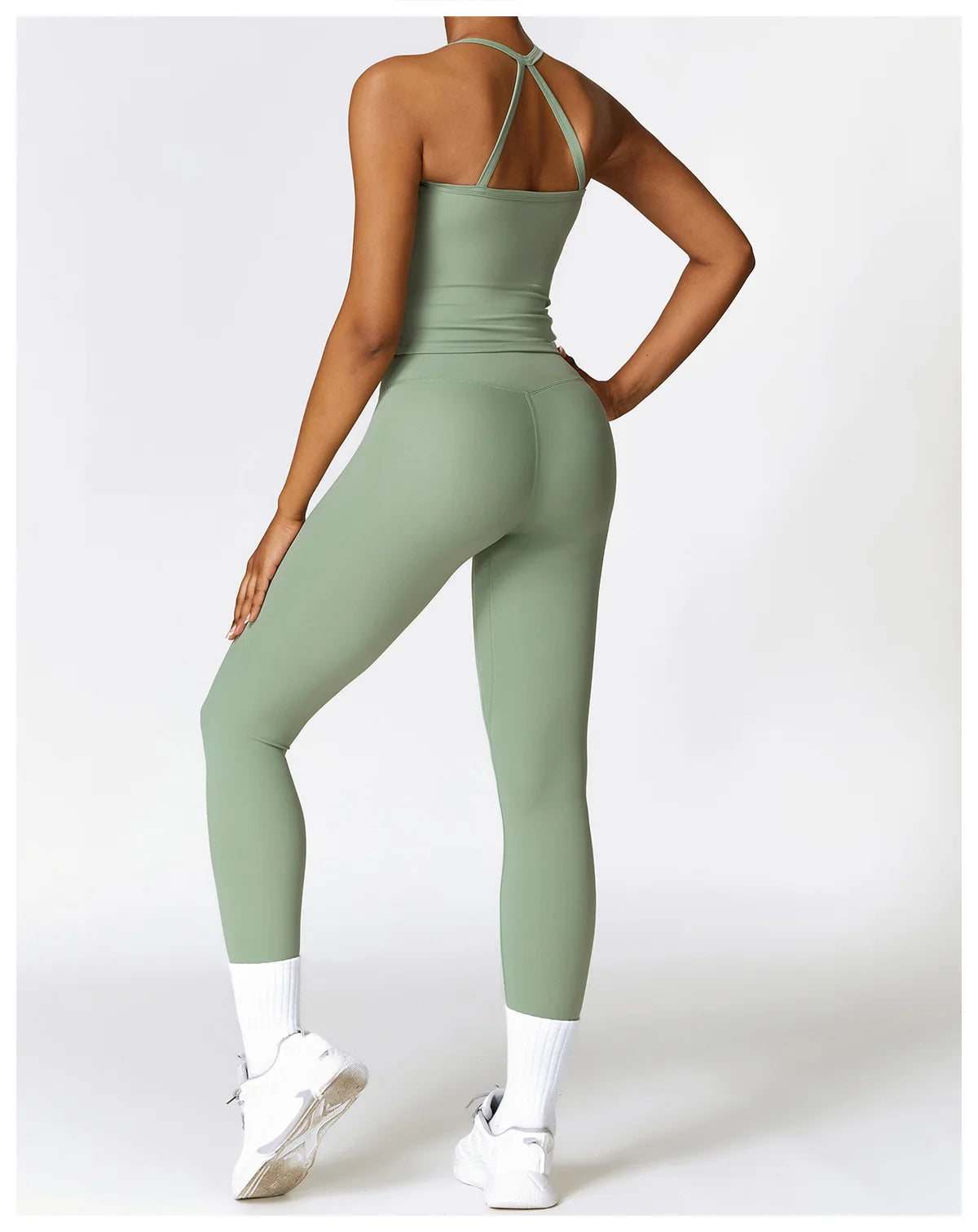 Seamless 2-Piece Yoga & Fitness Set – Nylon, Breathable - Willen