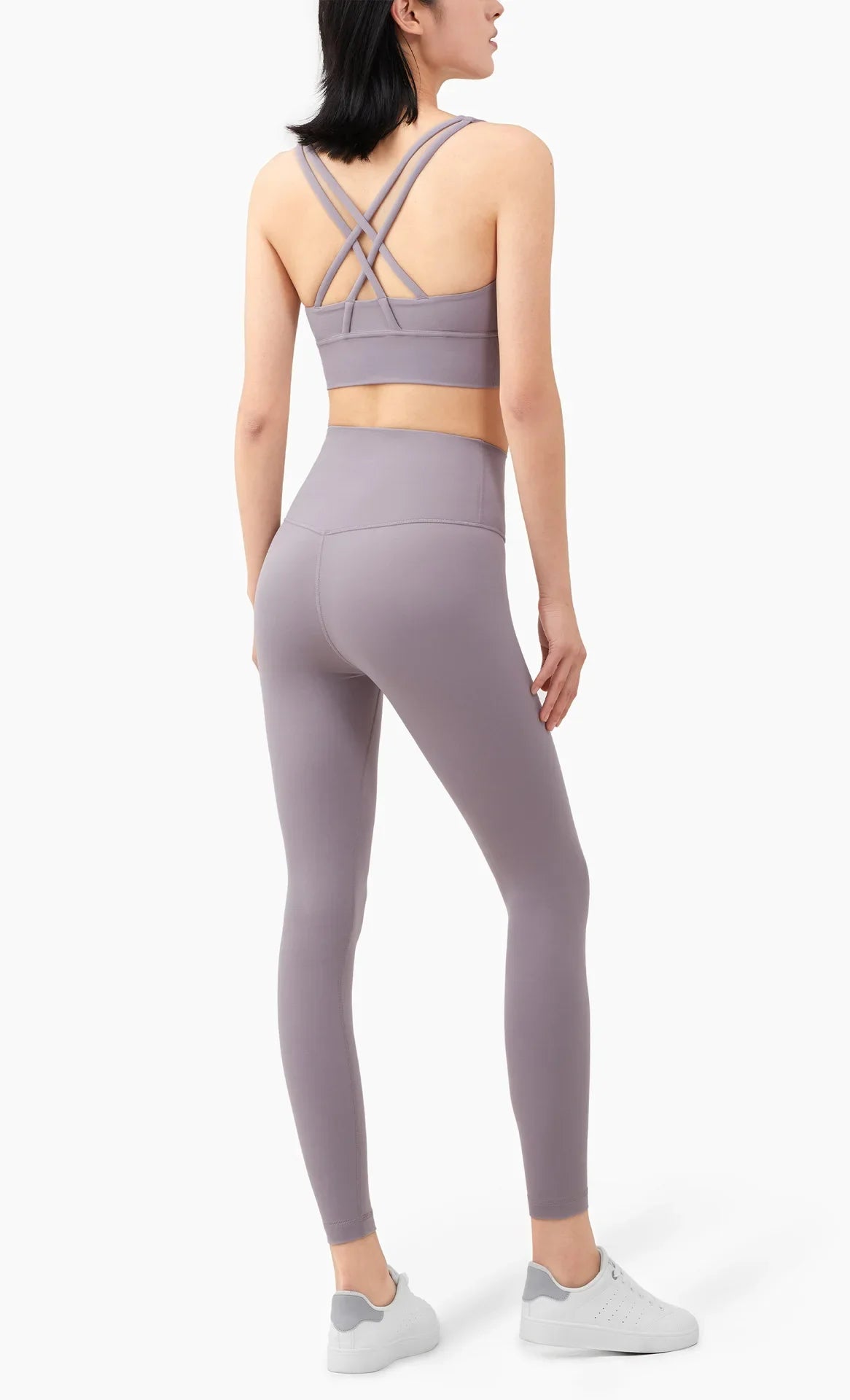 2-Piece Activewear Set – Cross-Back Bra & High-Waist Leggings - Willen