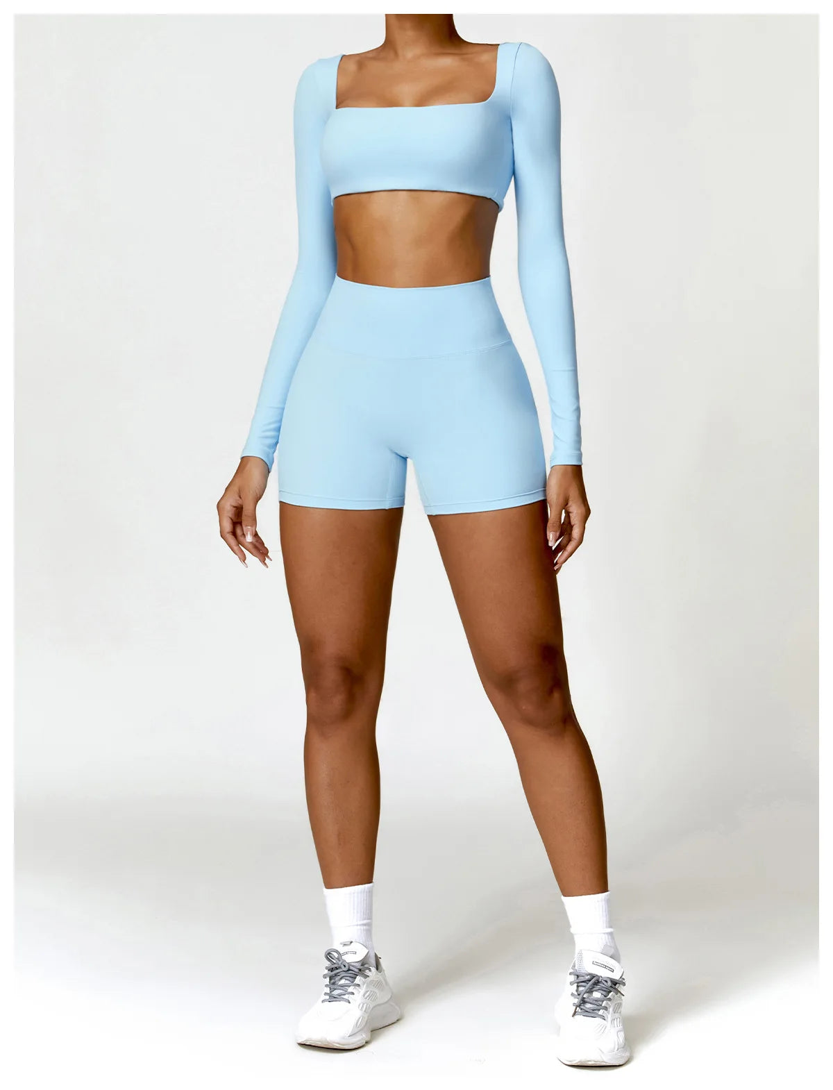High-Waist Seamless Yoga Shorts – Breathable Stretch Fit for Active Comfort - Willen