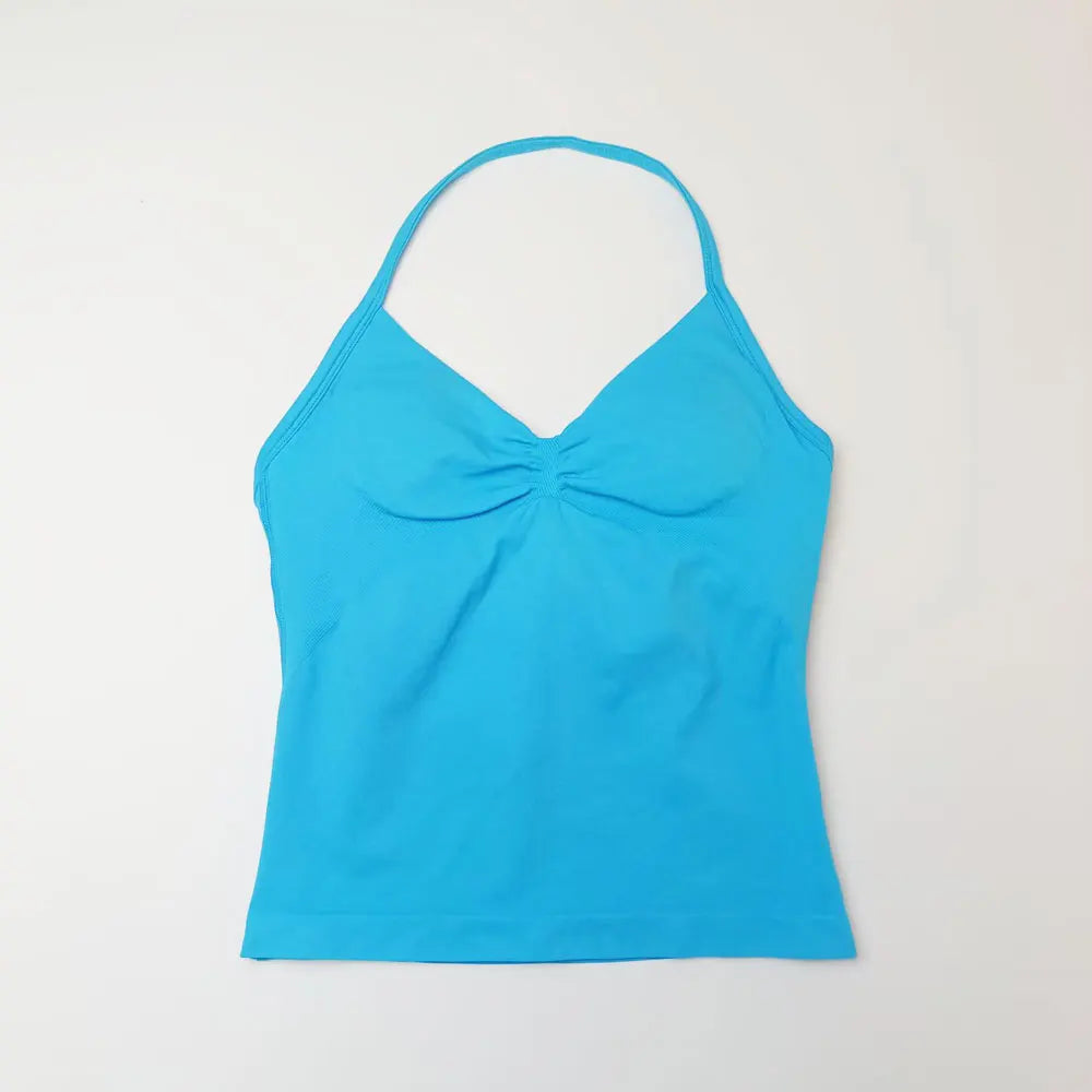 Seamless Open Back Tank Top – Lightweight & Flexible Activewear - Willen