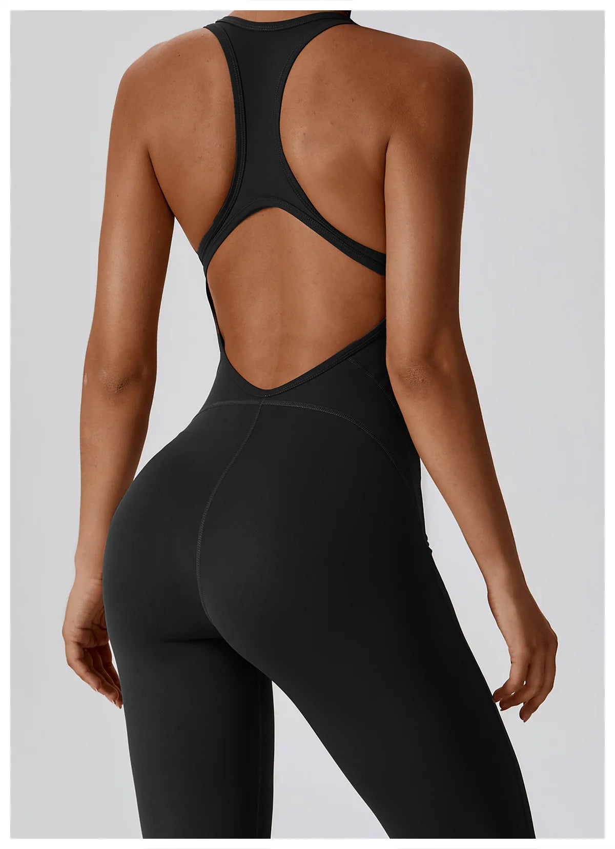 Seamless Workout Bodysuit – Sleeveless, Stretch Nylon-Spandex - Willen