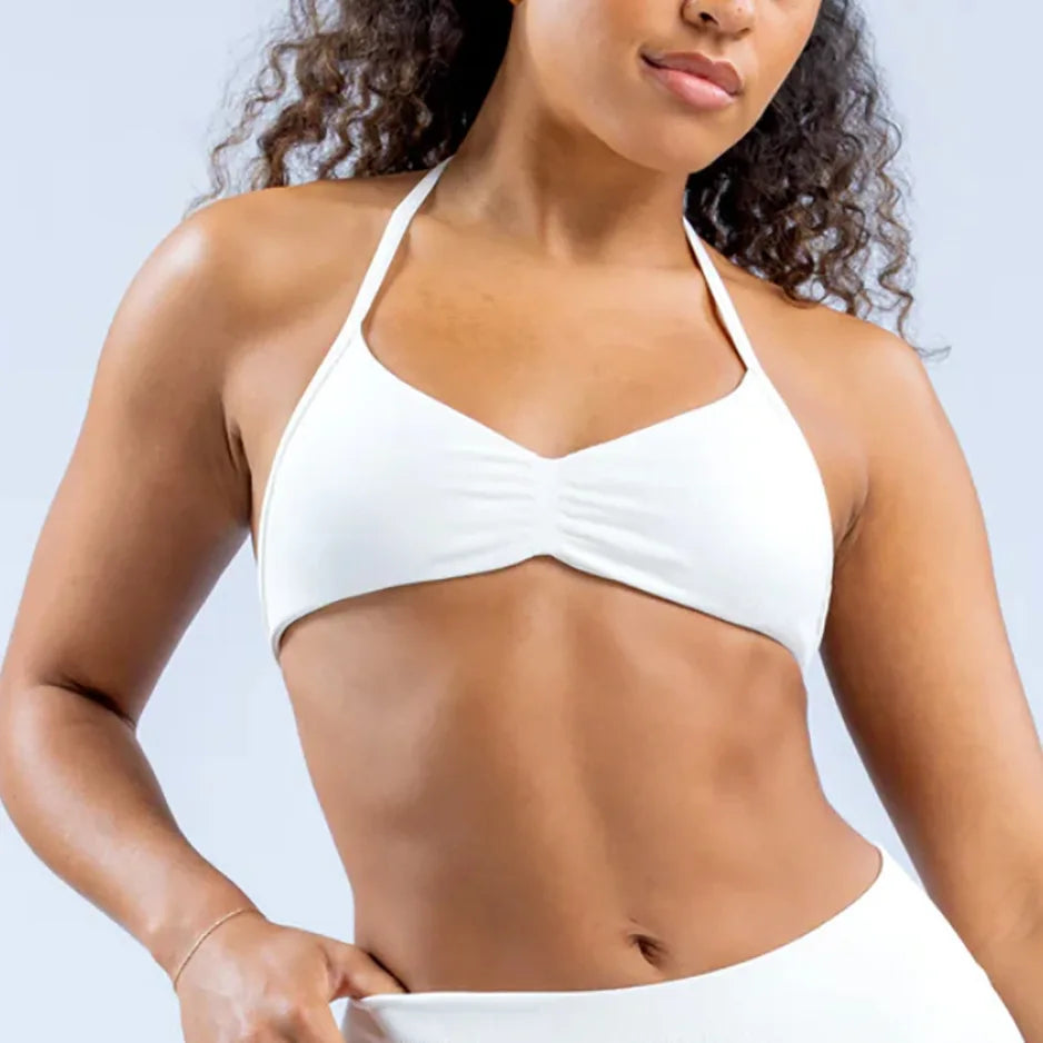 High-Support Strappy Sports Bra – Seamless, Breathable Fit - Willen
