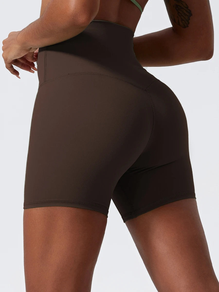 Seamless Yoga Shorts – High-Waist Stretch Design with Breathable Comfort - Willen