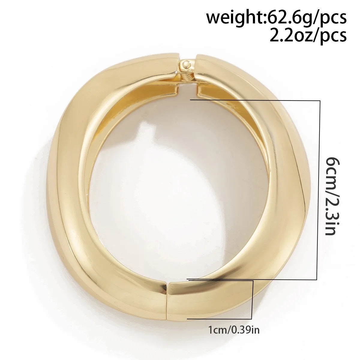 3-Style Punk Cuff Bangle Set – Gold & Silver Geometric Bracelets for Men & Women - Willen