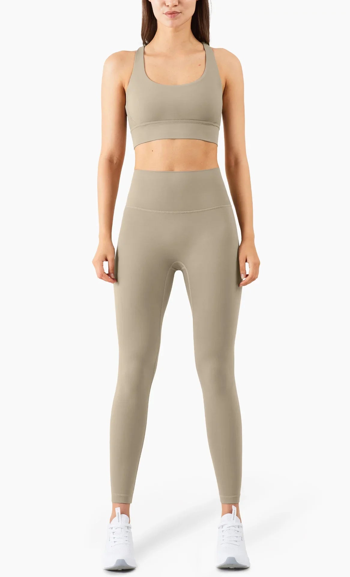 2-Piece Activewear Set – Cross-Back Bra & High-Waist Leggings - Willen