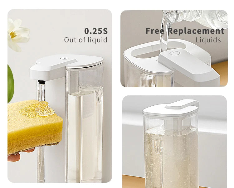 Automatic Foam Soap Dispenser – Infrared Sensor, USB Rechargeable - Willen