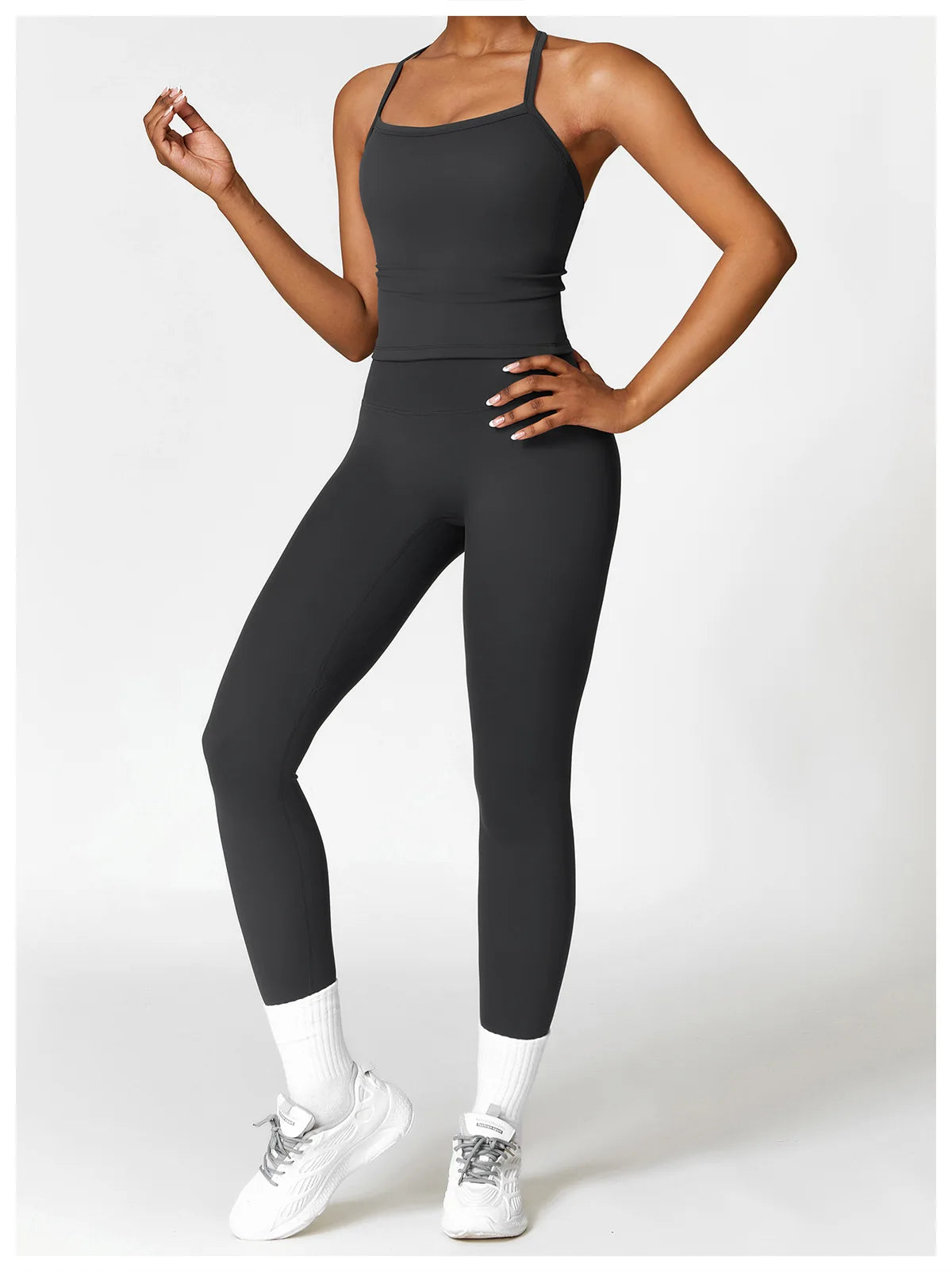 Seamless 2-Piece Yoga & Fitness Set – Nylon, Breathable - Willen