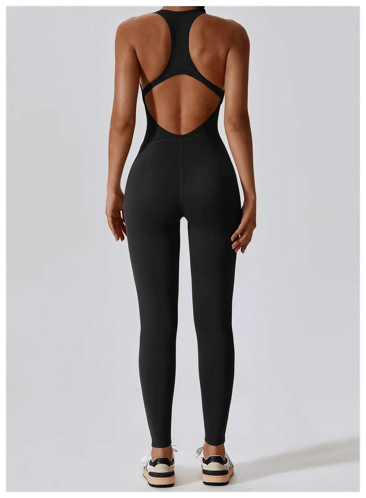 Seamless Workout Bodysuit – Sleeveless, Stretch Nylon-Spandex - Willen