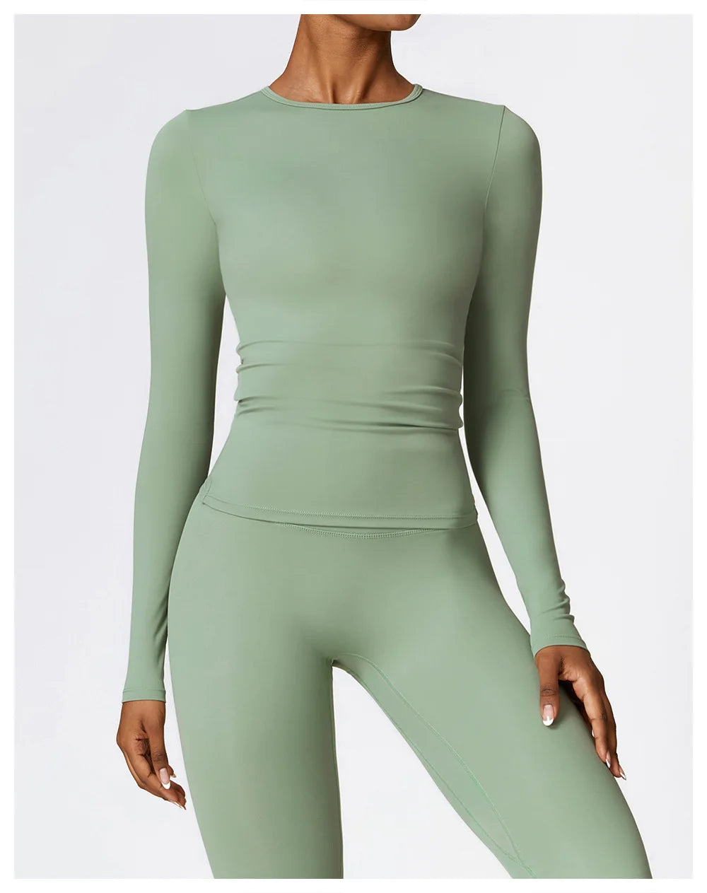 Seamless 2-Piece Yoga & Fitness Set – Nylon, Breathable - Willen