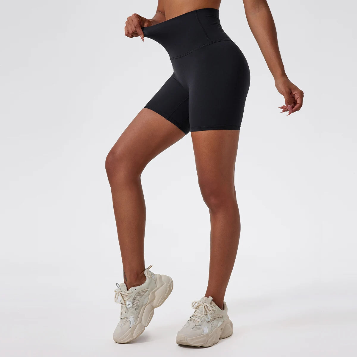 Seamless Yoga Shorts – High-Waist Stretch Design with Breathable Comfort - Willen