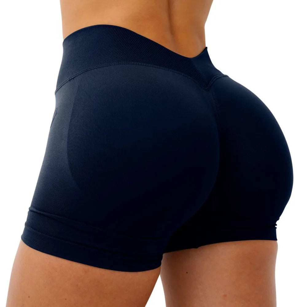 Seamless High-Waisted Shorts – Flexible Fit & Smooth Feel for Women - Willen