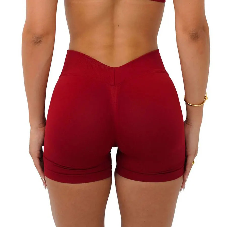 Seamless High-Waisted Shorts – Flexible Fit & Smooth Feel for Women - Willen