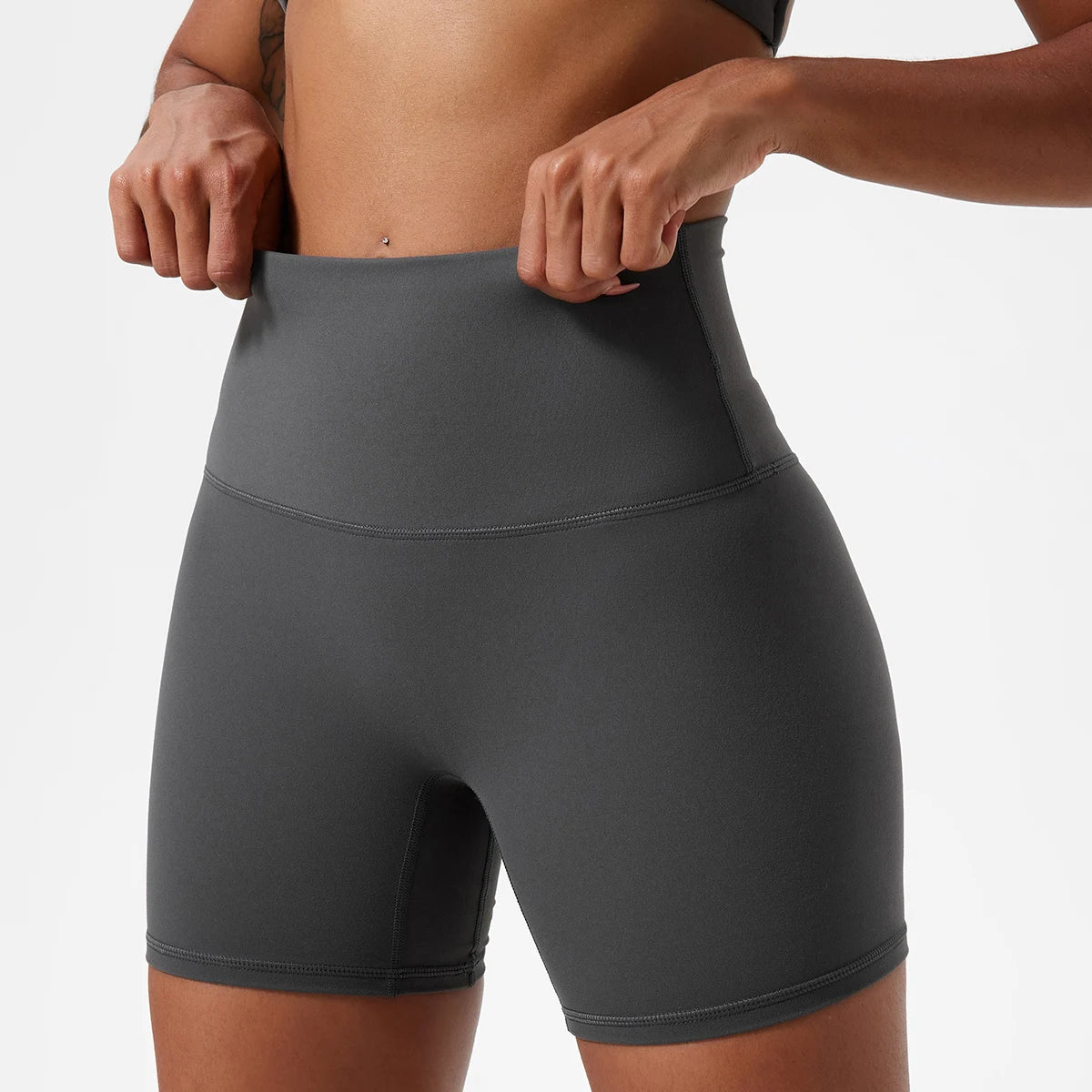 Seamless Yoga Shorts – High-Waist Stretch Design with Breathable Comfort - Willen