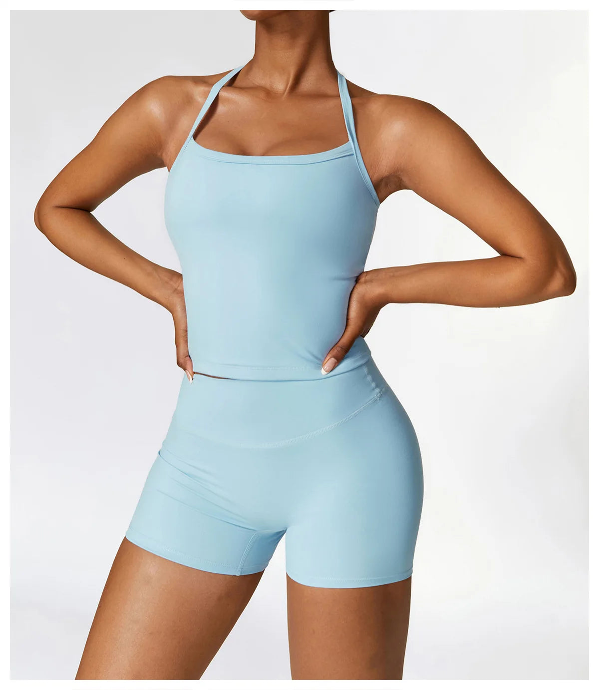 Seamless 2-Piece Yoga & Fitness Set – Nylon, Breathable - Willen