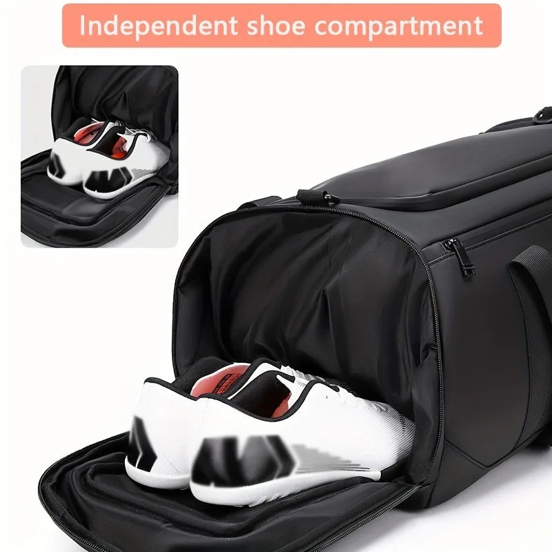 Large Travel Duffel Bag – Oxford Weekender with Wet Pocket & Multi-Compartments - Willen