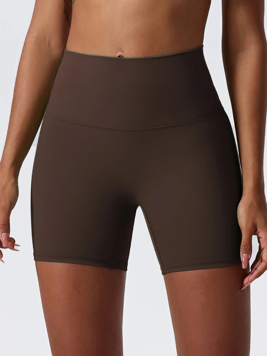 Seamless Yoga Shorts – High-Waist Stretch Design with Breathable Comfort - Willen