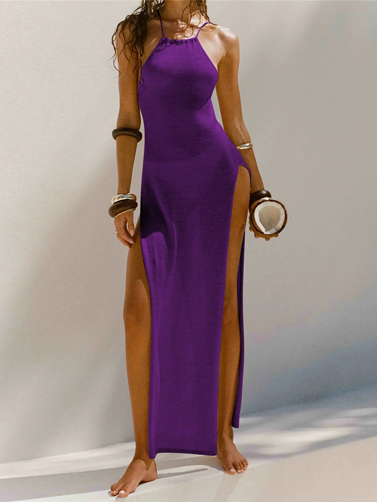 Lightweight Crochet Cover-Up – Maxi Dress for Summer & Travel - Willen