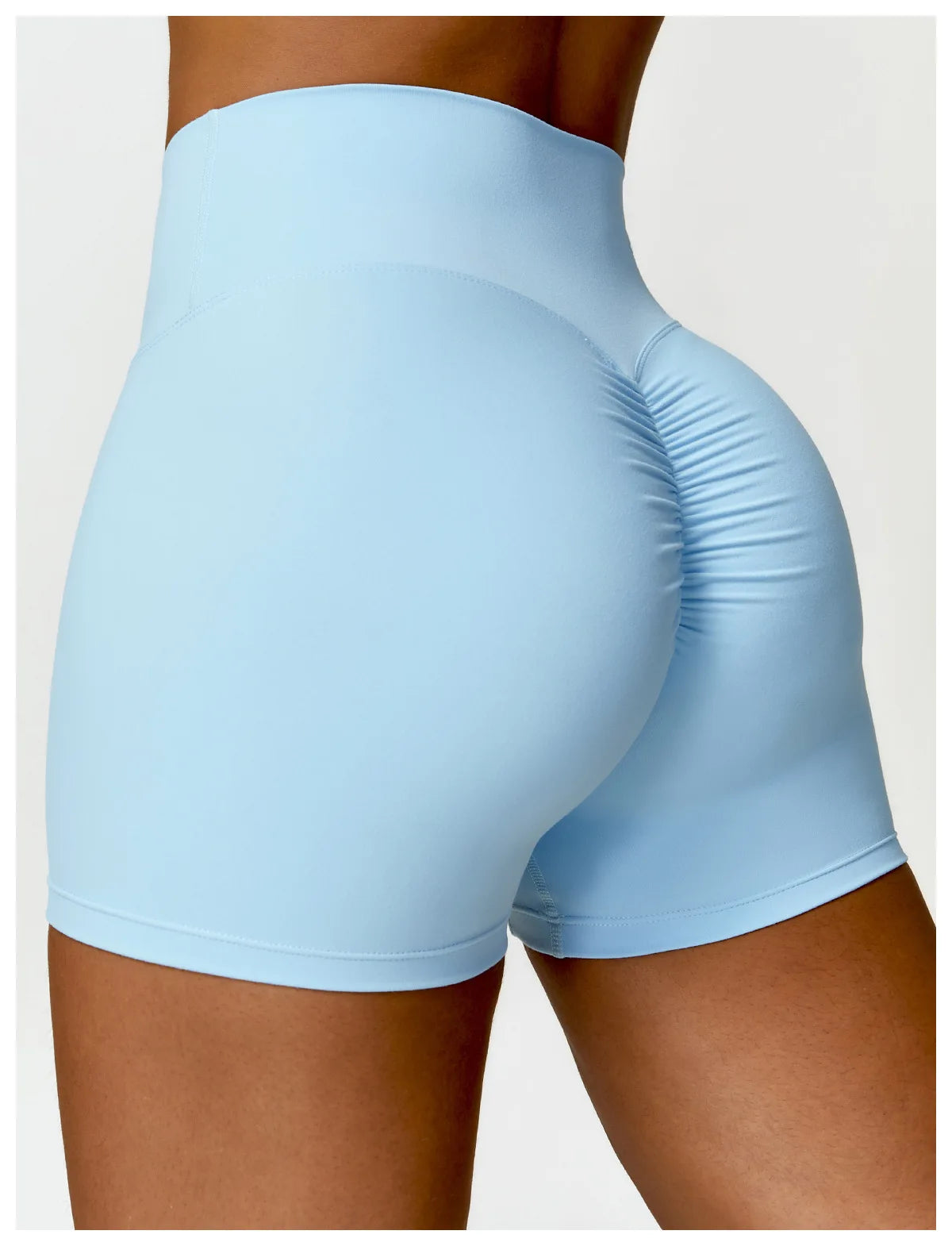 High-Waist Seamless Yoga Shorts – Breathable Stretch Fit for Active Comfort - Willen