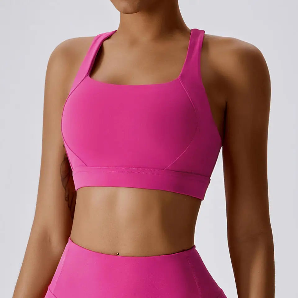 4-Piece Women's Yoga Set – Long Sleeve Sports Outfit with Leggings, Shorts, Bra & Top - Willen