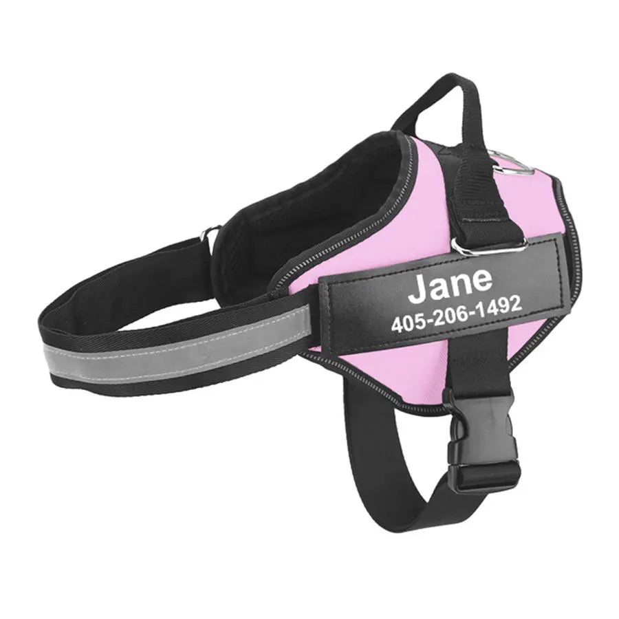 Reflective Dog Harness – Adjustable, Breathable, Padded - Willen