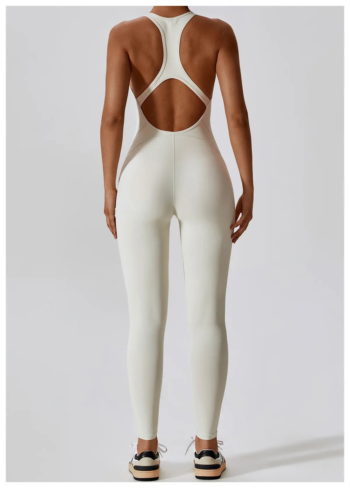 Seamless Workout Bodysuit – Sleeveless, Stretch Nylon-Spandex - Willen
