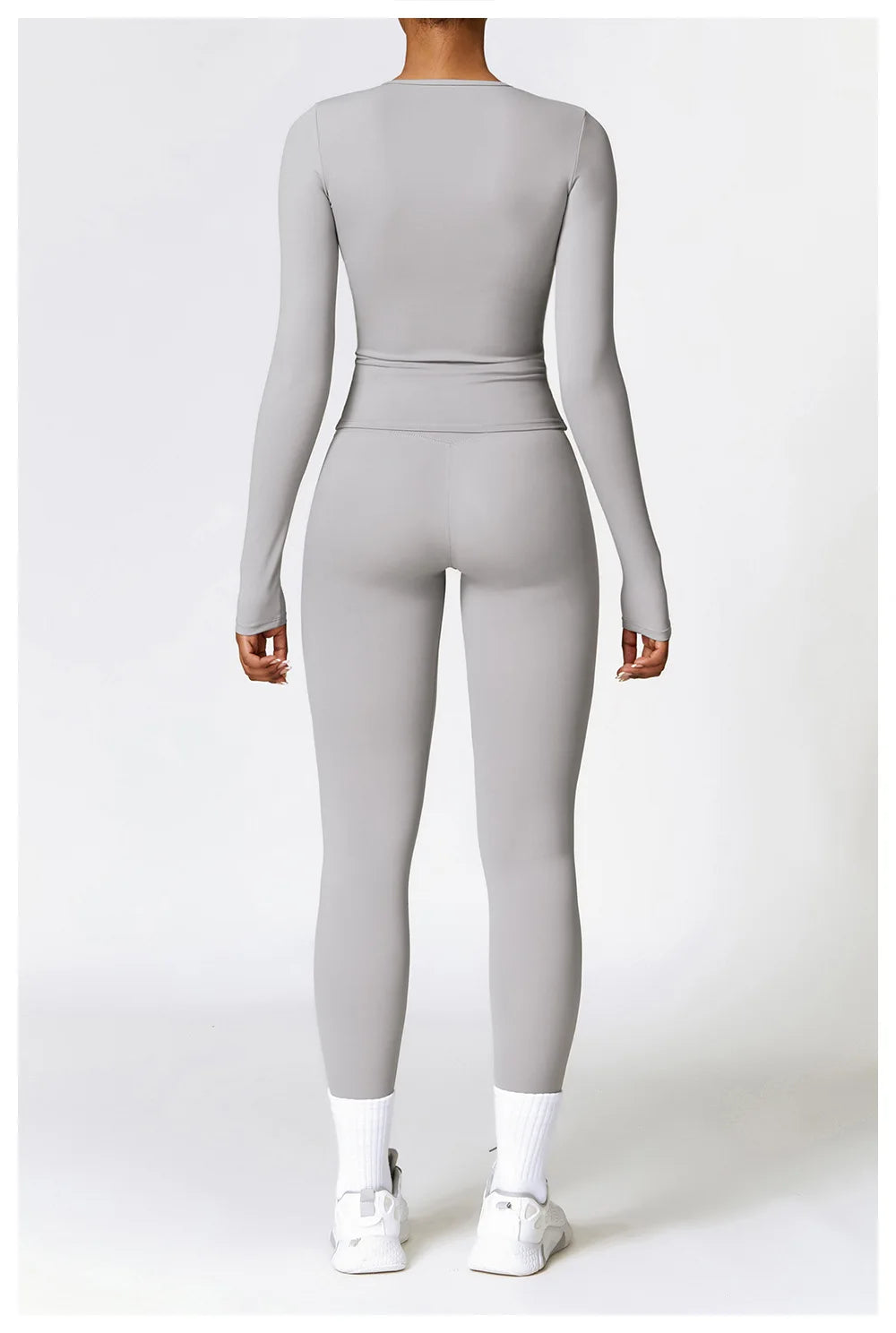 Seamless 2-Piece Yoga & Fitness Set – Nylon, Breathable - Willen
