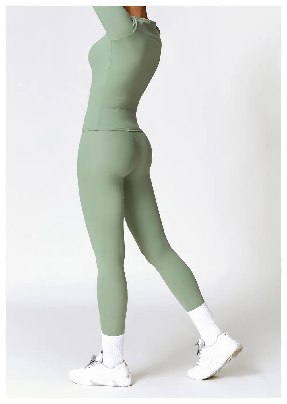 Seamless 2-Piece Yoga & Fitness Set – Nylon, Breathable - Willen