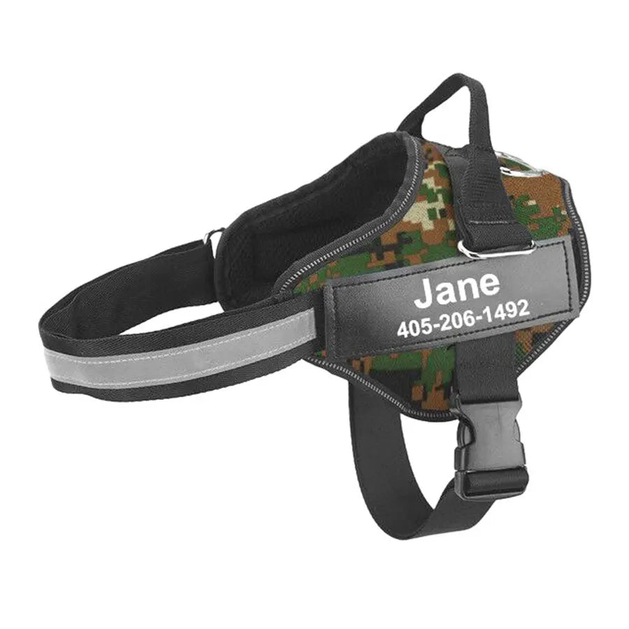 Reflective Dog Harness – Adjustable, Breathable, Padded - Willen