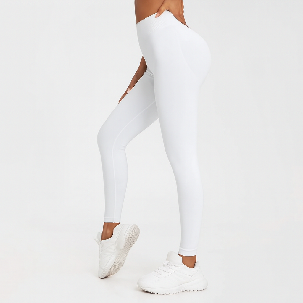 Seamless Ribbed Leggings – Flexible Fit & Supportive Feel - Willen