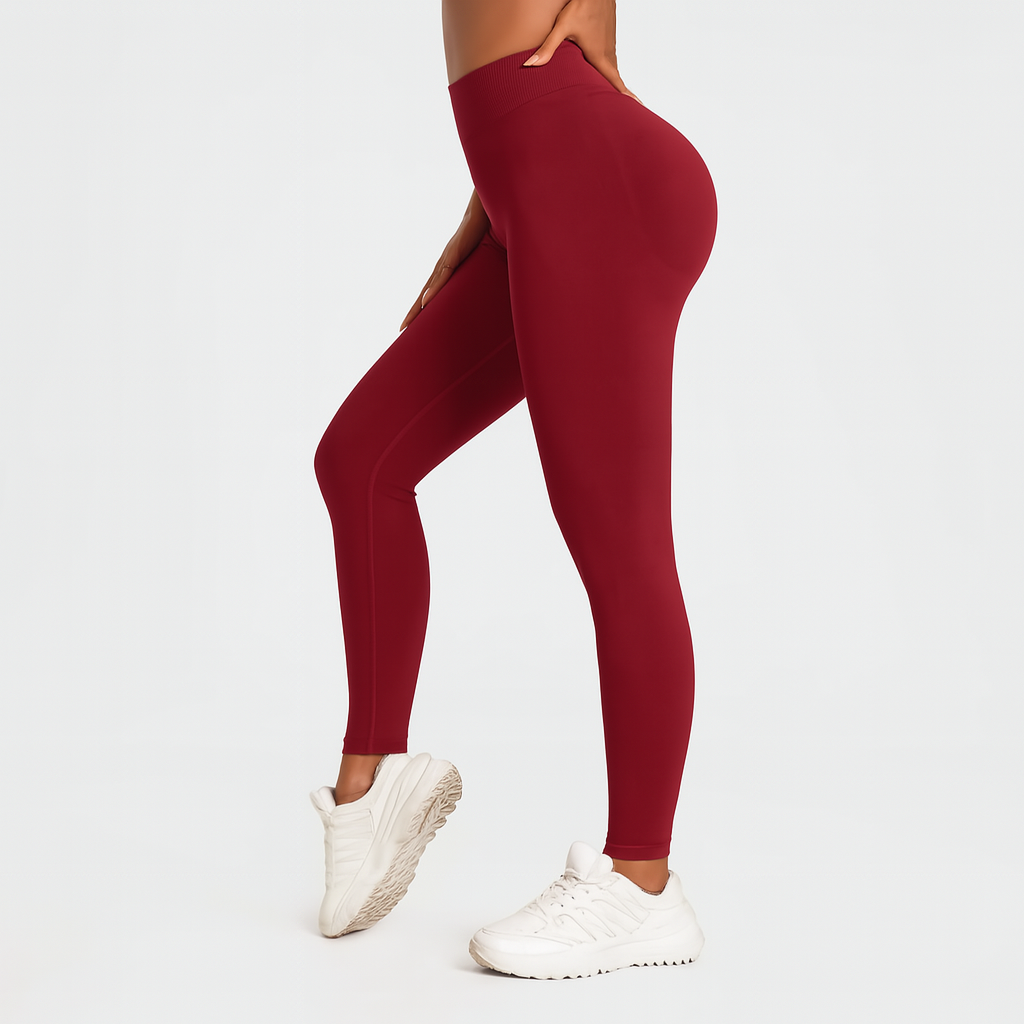 Seamless Ribbed Leggings – Flexible Fit & Supportive Feel - Willen