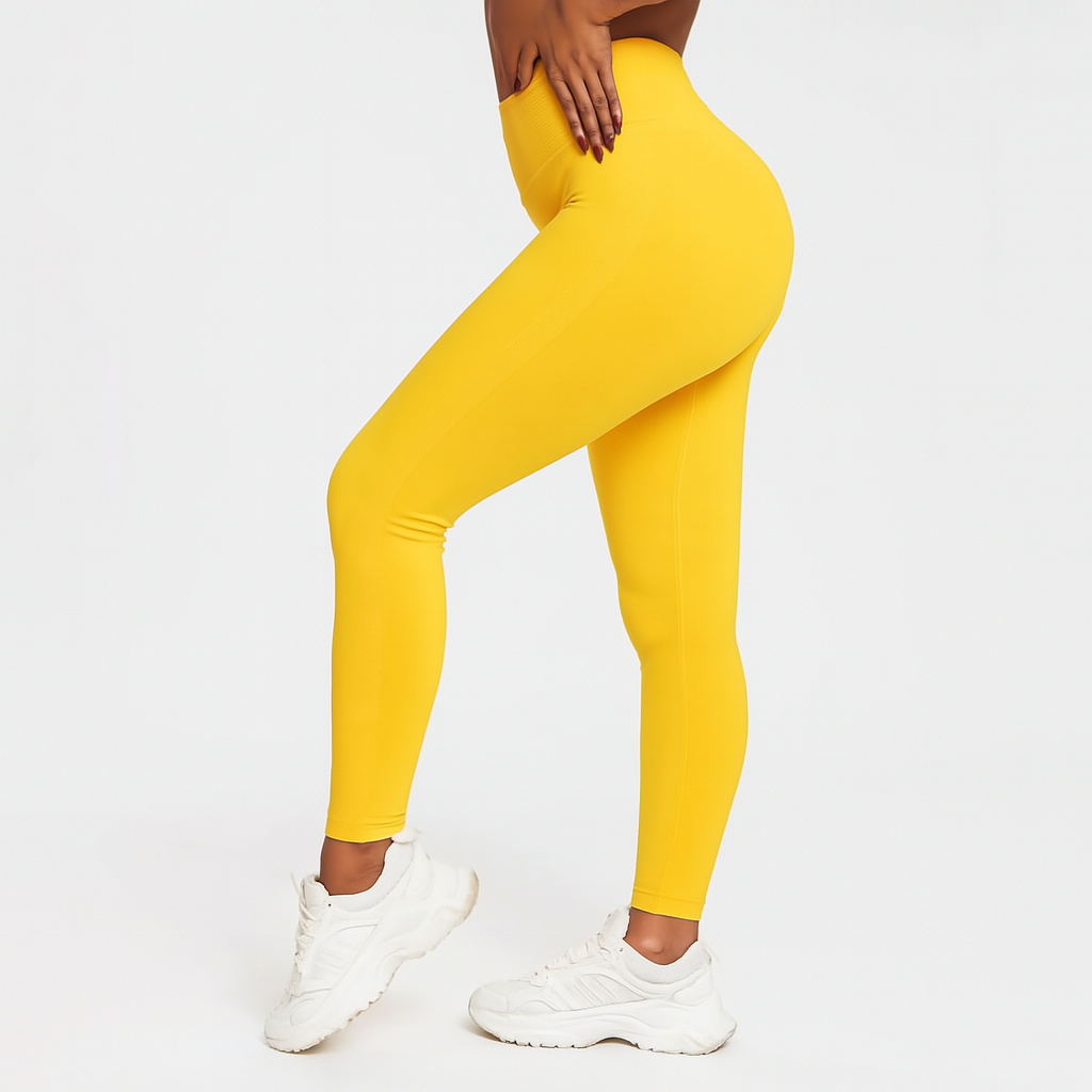 Seamless Ribbed Leggings – Flexible Fit & Supportive Feel - Willen
