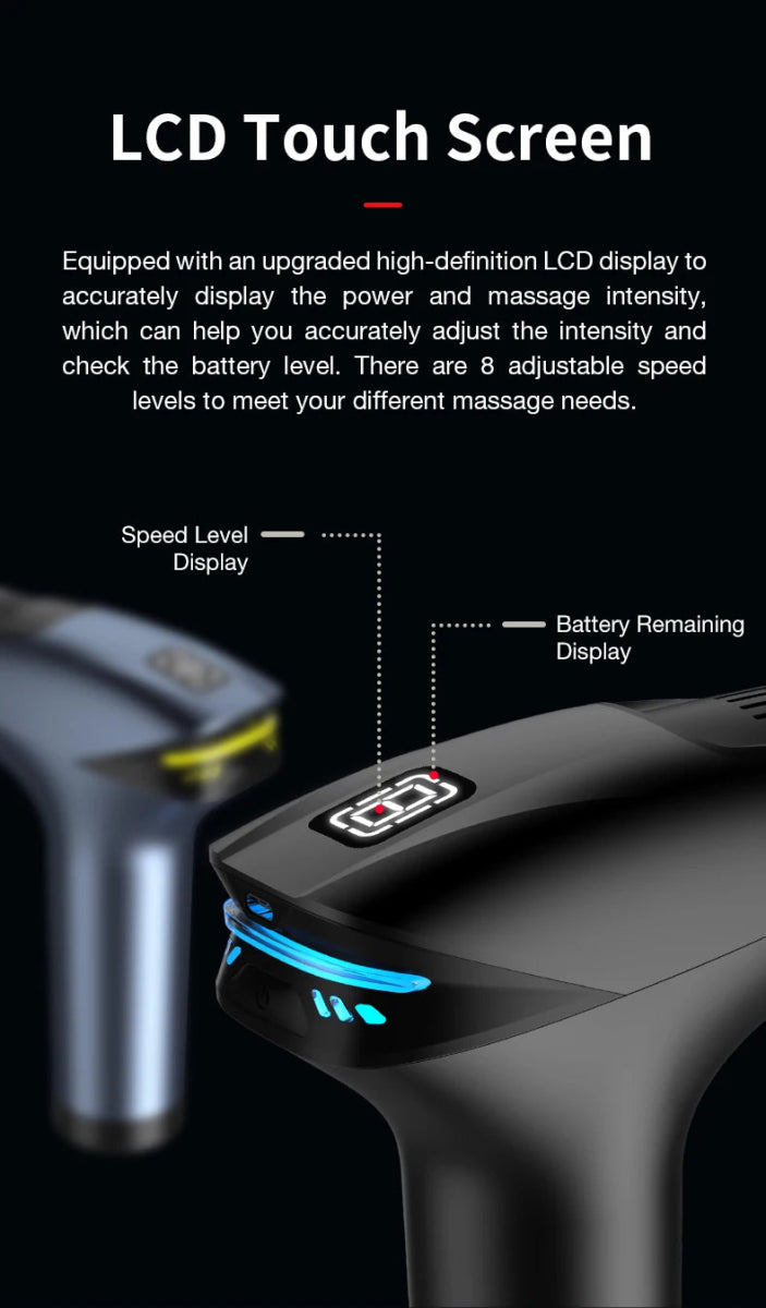 Willen IcePress™ — Muscle Recovery Massager - Percussion Massage Gun | Willen