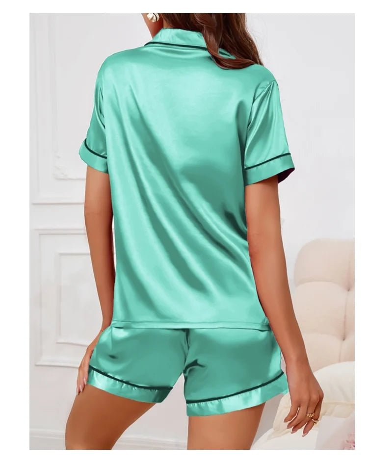 Willen LunaSatin™ — Summer Sleepwear Set - Women's Pajama Set | Willen