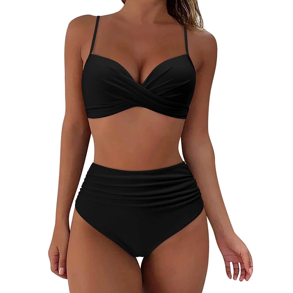 Willen Marelune™ — High - Waist Printed Bikini - Women's Bikini Set | Willen