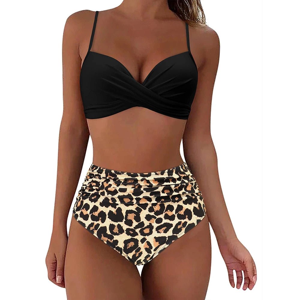 Willen Marelune™ — High - Waist Printed Bikini - Women's Bikini Set | Willen