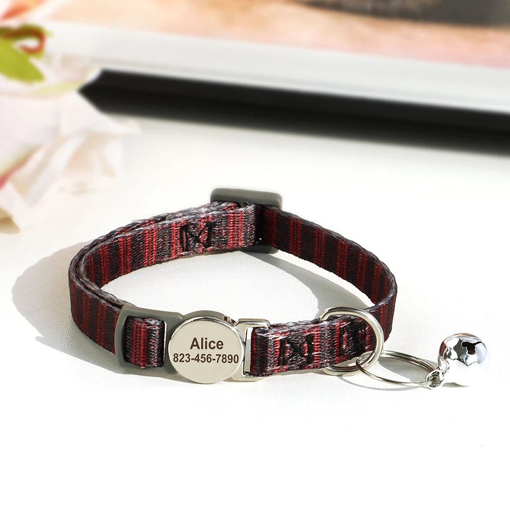 Willen MeowMark™ — Custom Engraved Cat Collar - Personalized Pet Collar | Willen