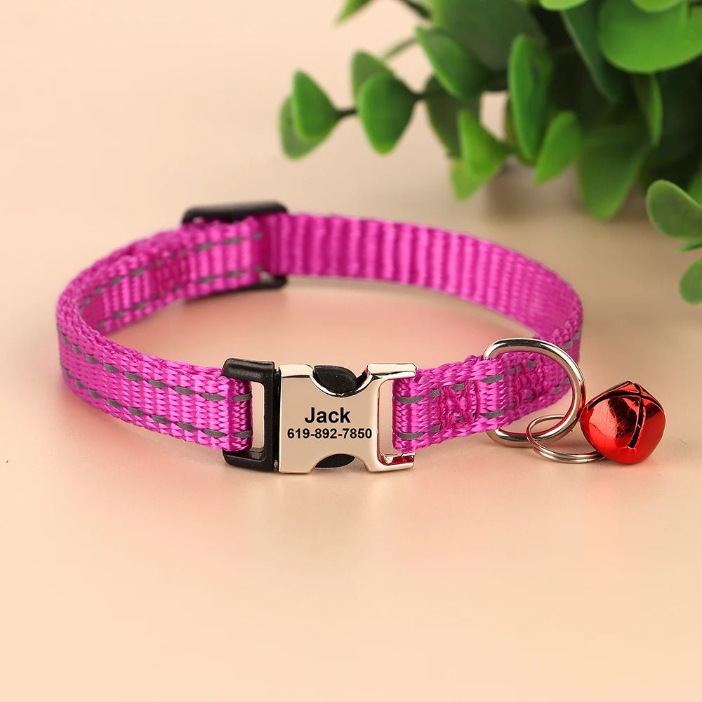 Willen MeowMark™ — Custom Engraved Cat Collar - Personalized Pet Collar | Willen